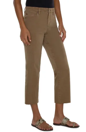Kennedy Crop Straight Raw Hem 27" Inseam