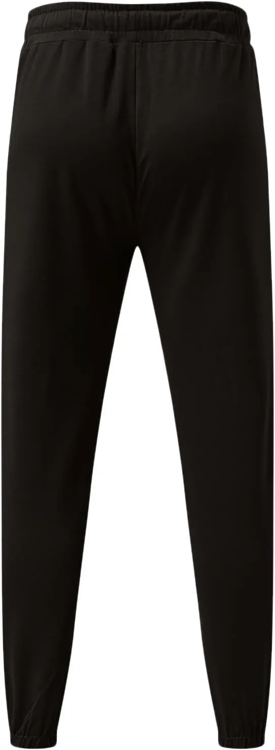 Mens Workout Cargo Sweatpants Sports Trousers Stretch Elastic Waist Gym Running Pants Cargo Hiking Pants Lightweight