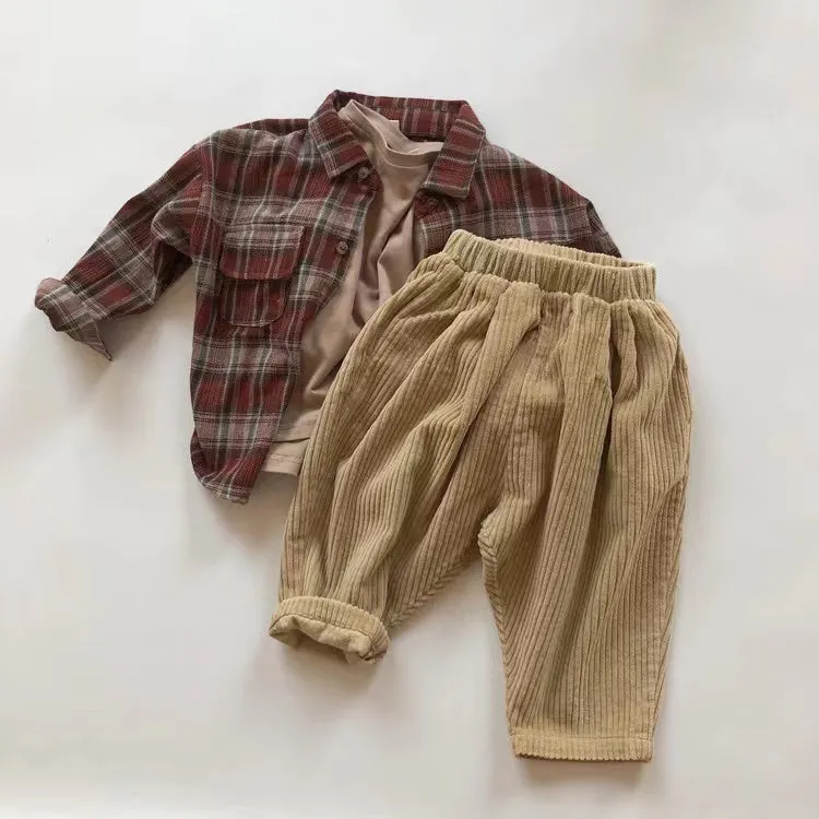 Thomas Corduroy Casual Pants