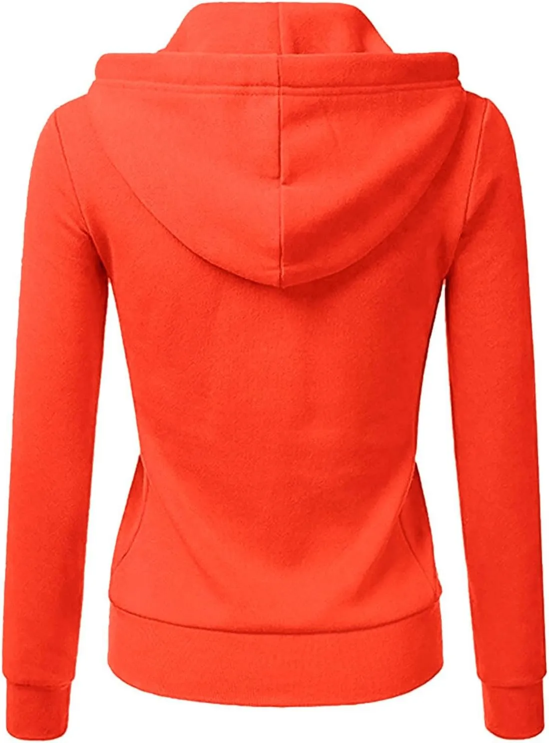 Womens Zip Up Hoodies Long Sleeve Slim Fit Hooded Sweatshirts 2024 Casual Lightweight Jacket Streetwear Hoodies